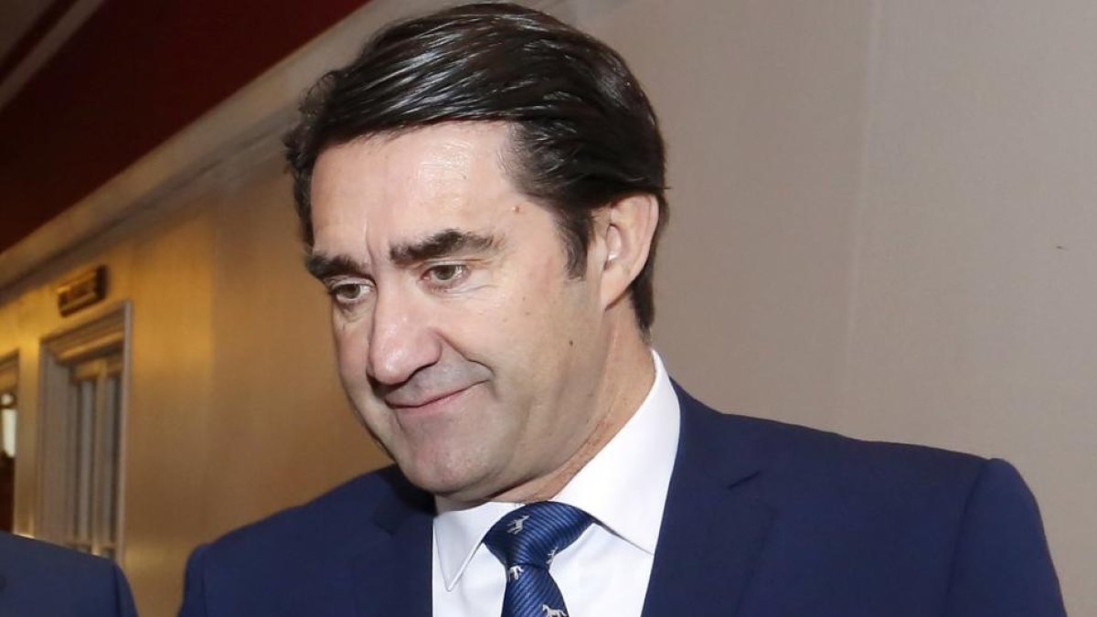 El consejero de Fomento y Medio Ambiente, Juan Carlos Suárez-Quiñones.-CARLOS S. CAMPILLO/ ICAL