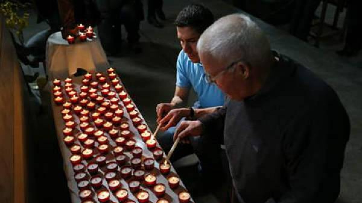 Llegan 51 cadáveres de la compañía Lufthansa tras la tragedia del accidente de Germanwings.-Foto: EFE