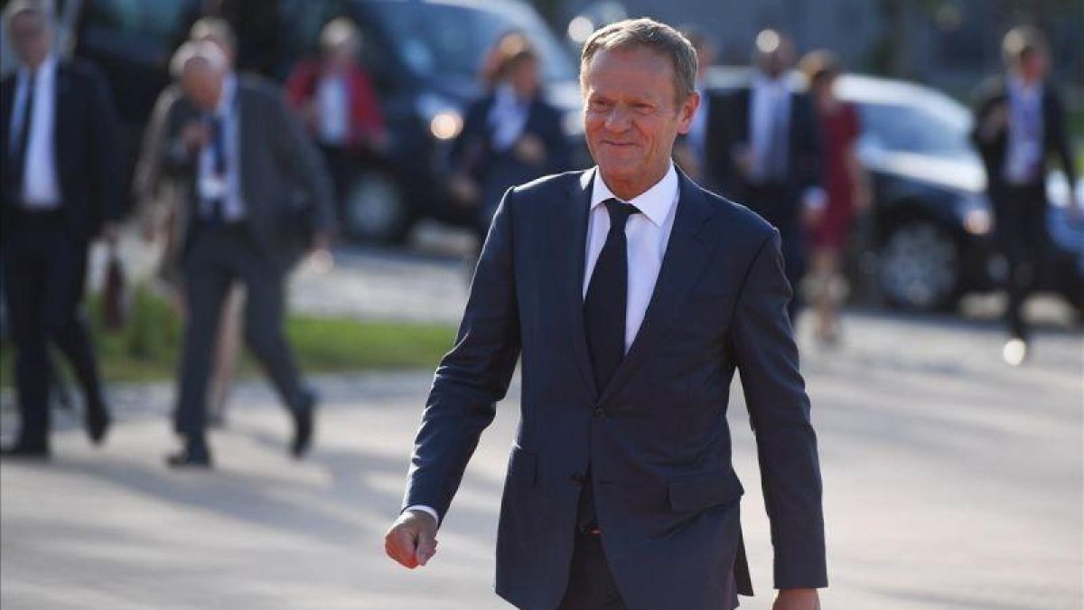 Donald Tusk.-VASSIL DONEV POOL