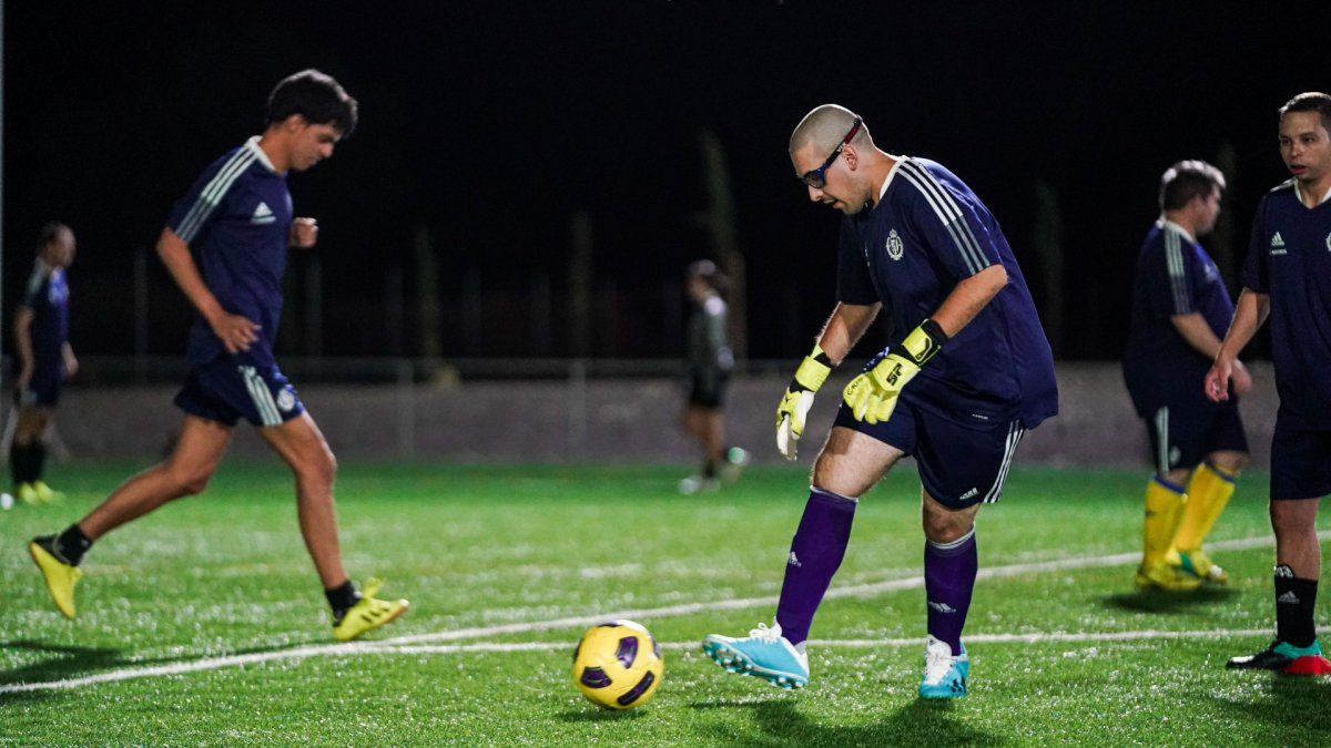 Entrenamiento del Real ValladoliDI. / IÑAKI SOLA / RV