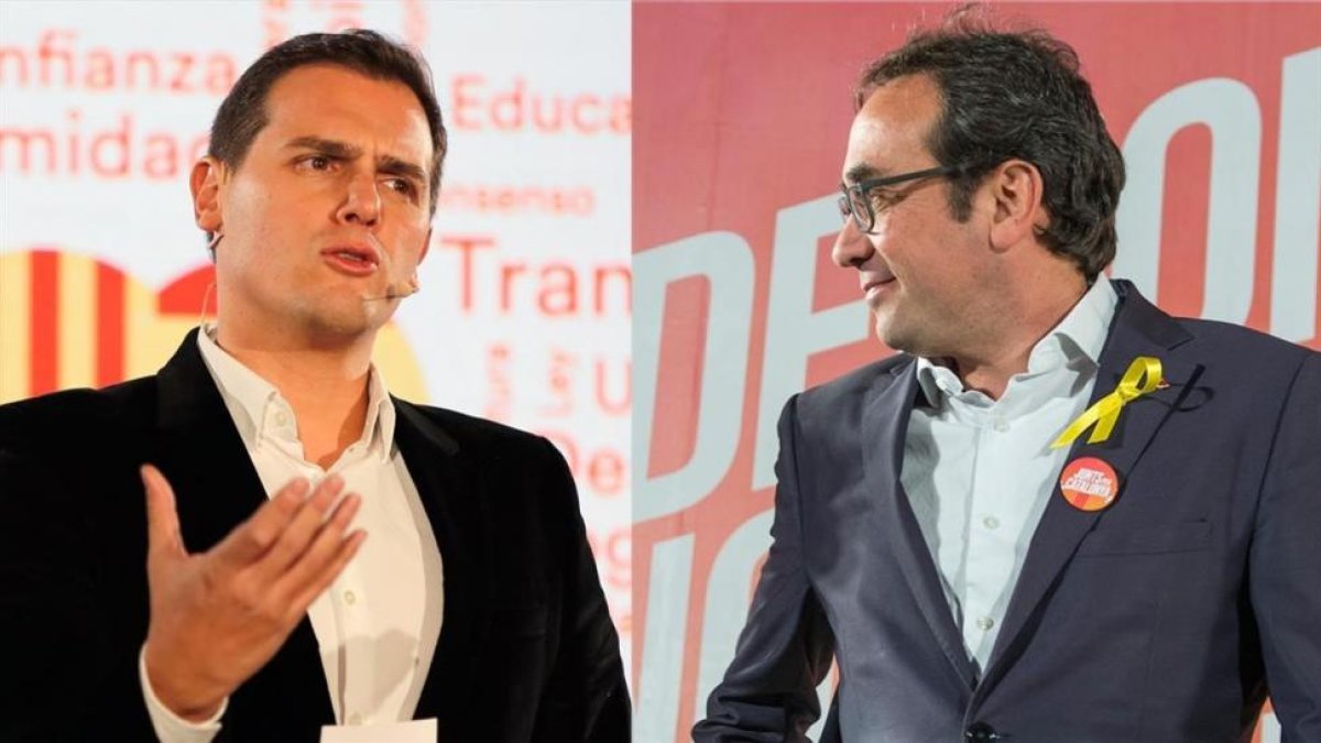 Cruce de reproches en Twitter entre Albert Rivera y Josep Rull por la cabalgata de los Reyes Magos en Manresa.-EL PERIÓDICO