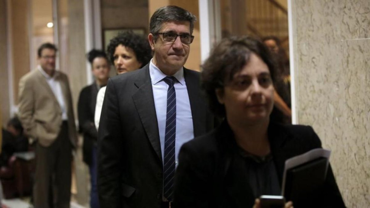 El presidente del Congreso, Patxi López.-JOSÉ LUIS ROCA