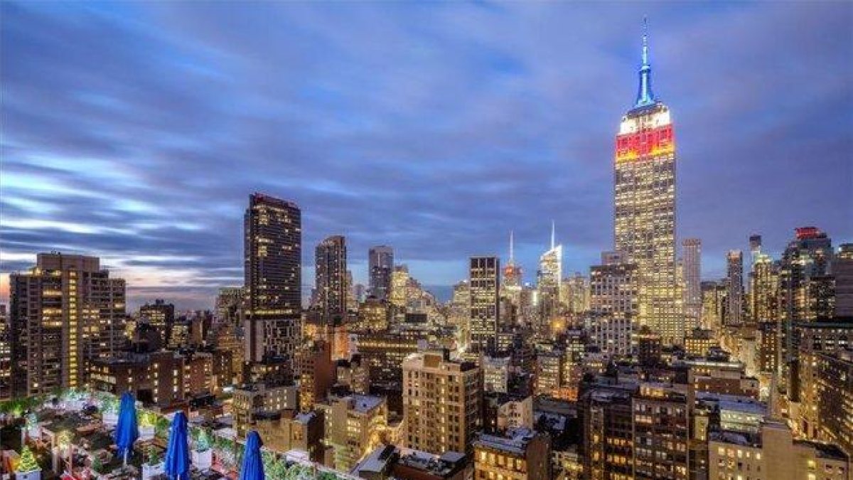 La ciudad de Nueva York en una vista panorámica.-EFE