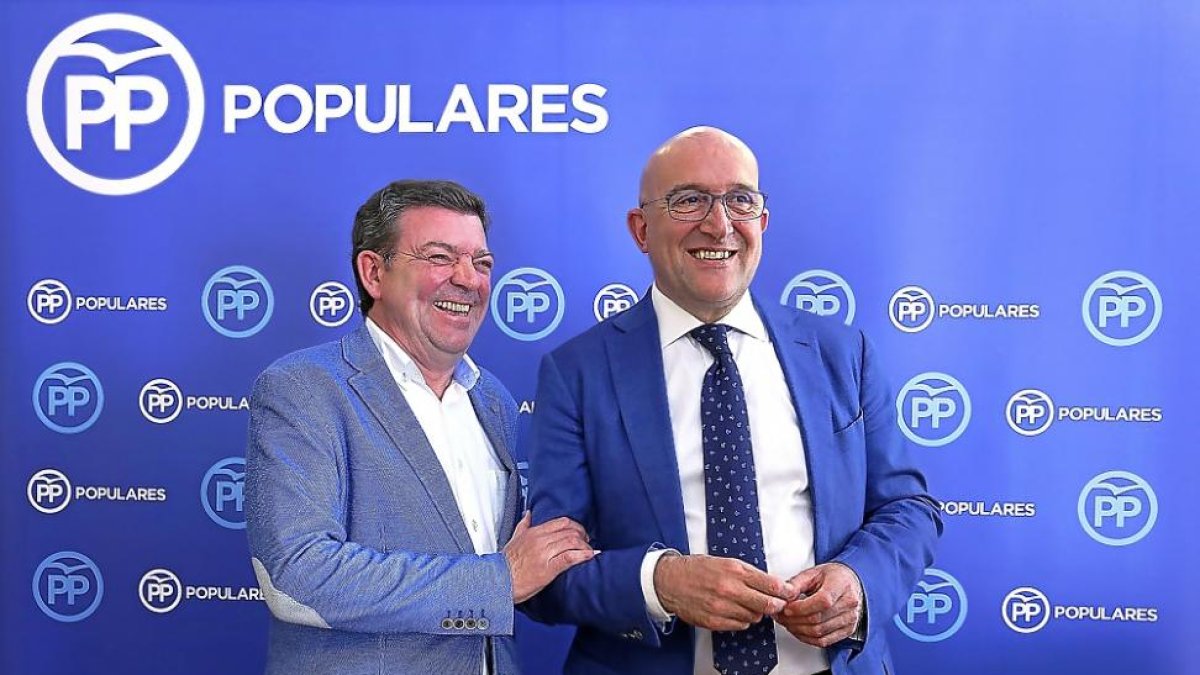 Luis Miguel González Gago y Jesús Julio Carnero.-ICAL