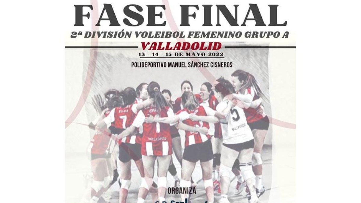 Cartel promocional de la fase de ascenso de voleibol. / E. M.
