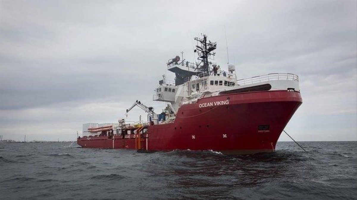 El barco ’Ocean Viking’, el pasado julio-SOS MEDITERRANEE (ANTHONY JEAN)