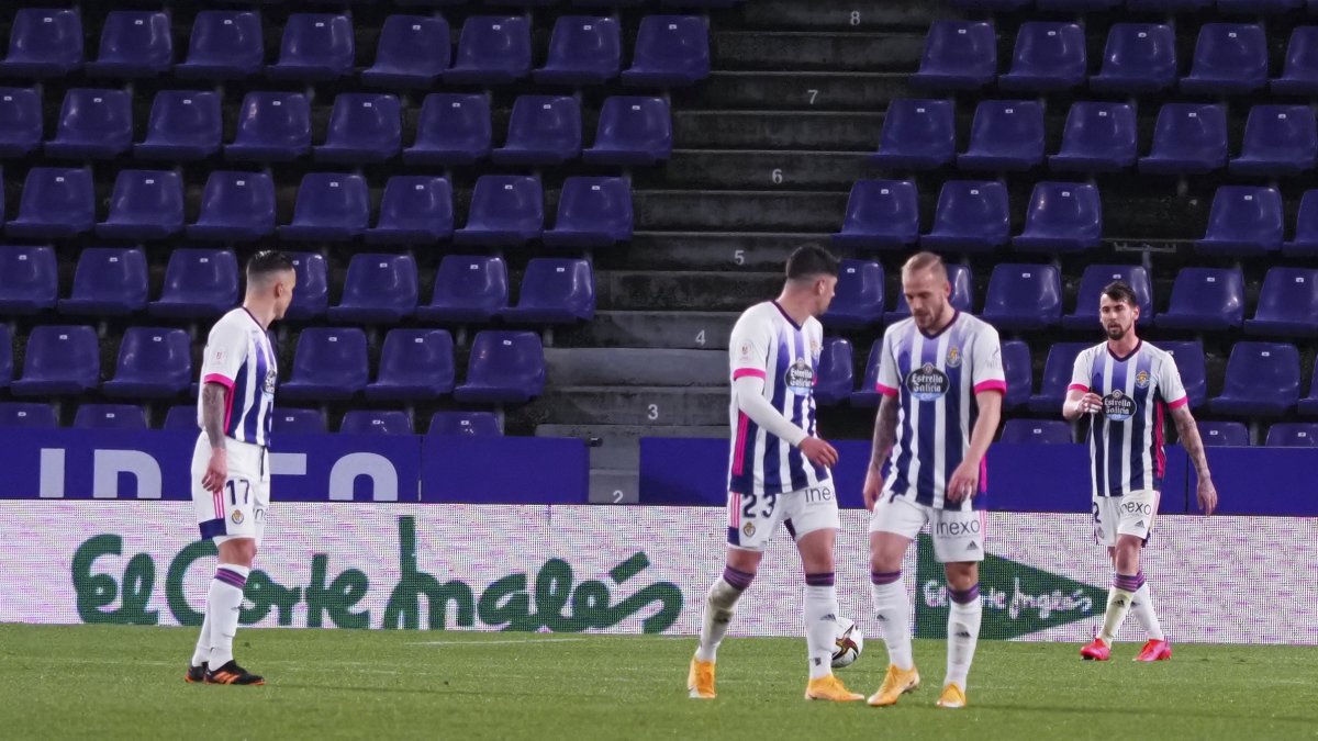 Photogenic/Miguel Ángel Santos. Valladolid. 26/01/2021. Octavos de final de la Copa del Rey entre el Real Valladolid y el Levante U.D.