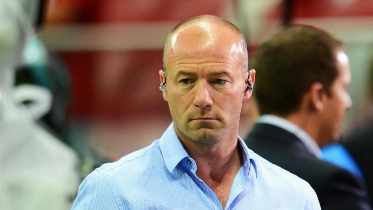 Alan Shearer, en un acto en Inglaterra.-EL PERIÓDICO