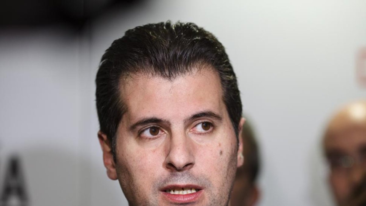 El secretario general de PSCYL, Luis Tudanca, participa en un acto electoral en Soria-Ical