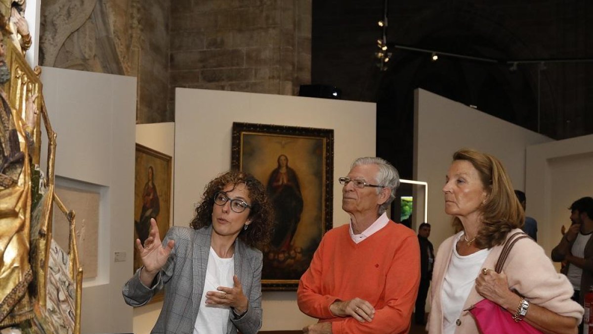 Imagen de una de las visitas a Mons Dei.-ICAL