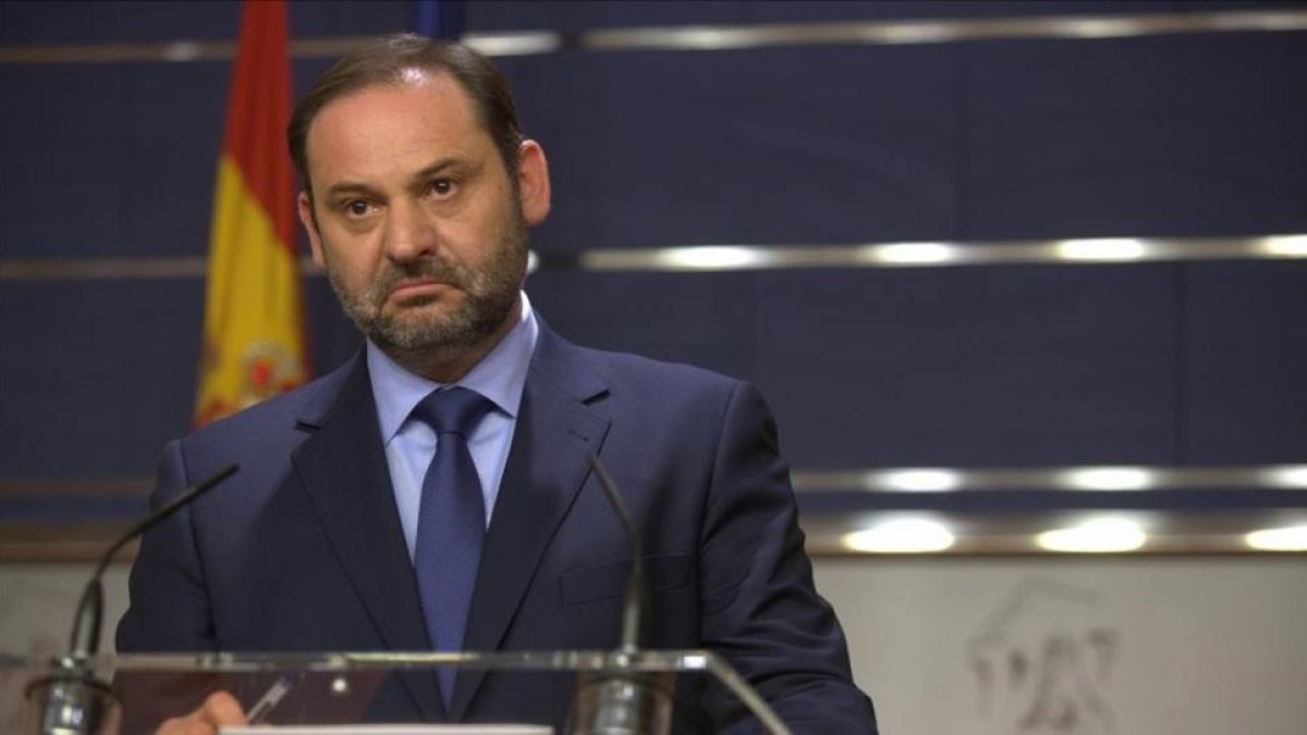 El secretario de Organización del PSOE, José Luis Ábalos, el pasado 27 de junio en el Congreso-DAVID CASTRO