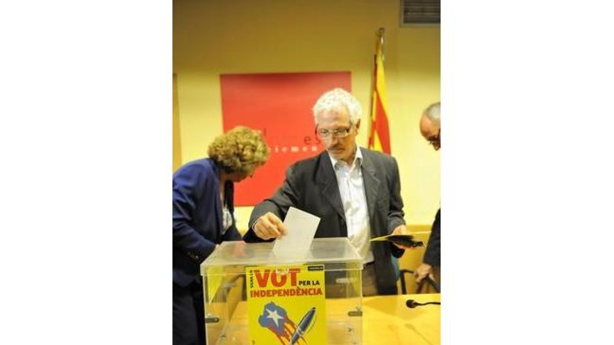 Santiago Vidal, uno de los jueces firmantes del manifiesto proconsulta.-
