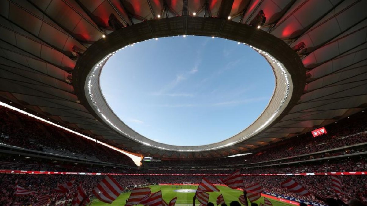 El esdio del Atlético de Madrid Wanda Metropolitano.-REUTERS