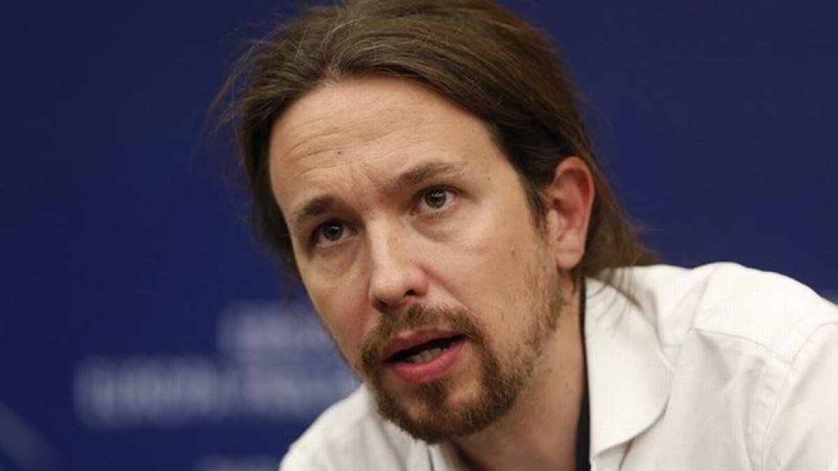 Pablo Iglesias, líder de Podemos, en el Parlamento de Estrasburgo, el pasado 1 de julio.-Foto: REUTERS / JEAN-MARC LOOS