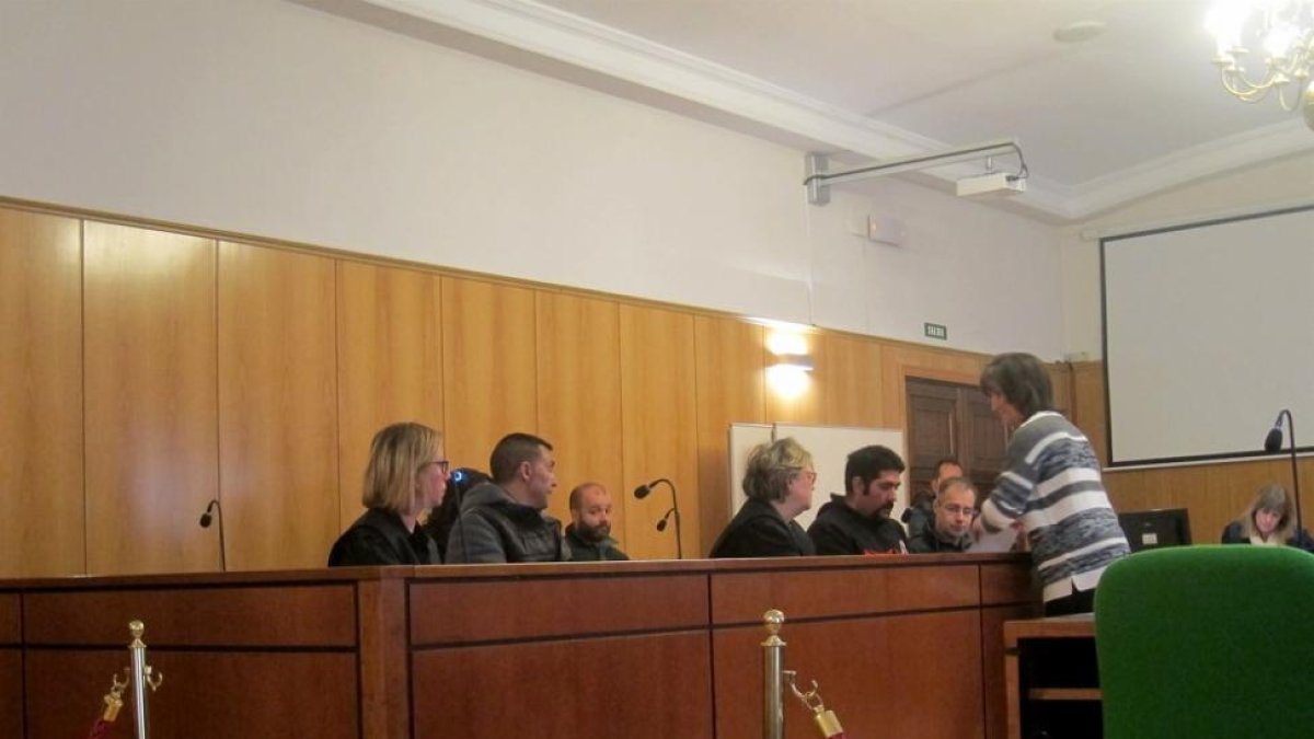 Momento del juicio.-EUROPA PRESS