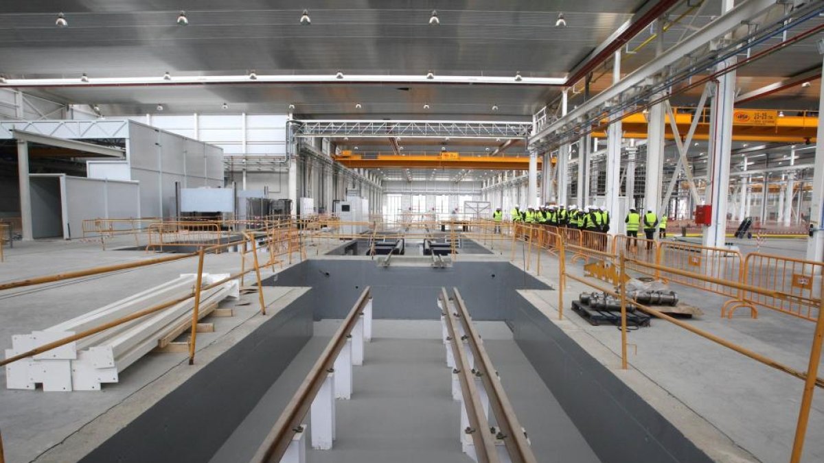 Nuevos talleres de Renfe.-ICAL