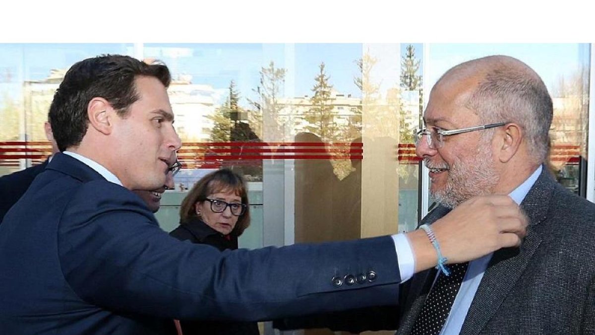 Albert Rivera y Francisco Igea, en una imagen de archivo-ICAL