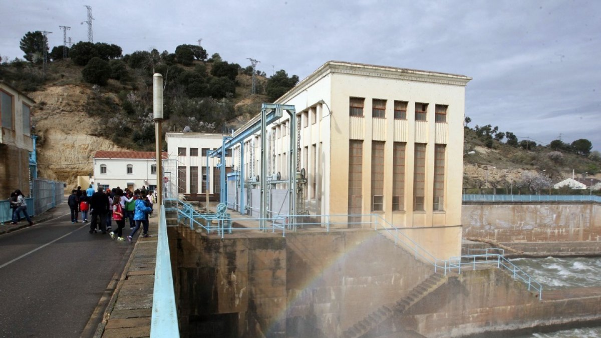 Presa de San José de Castronuño, en Valladolid. - ICAL