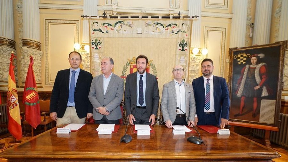 Foto de la presentación del Plan de Comercio-AYUNTAMIENTO DE VALLADOLID