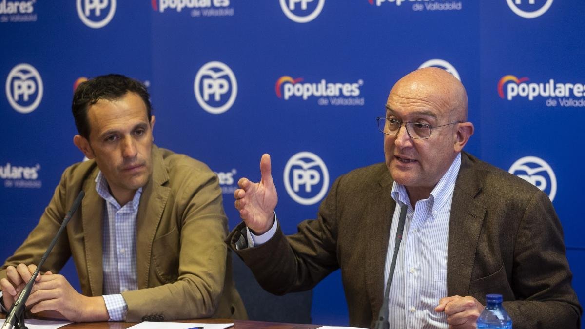 Conrado Íscar y Jesús Julio Carnero, en una imagen de archivo.-ICAL