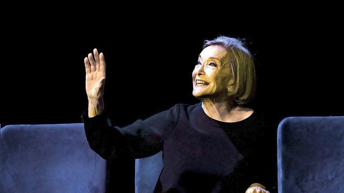 La actriz catalana, Nuria Espert.-