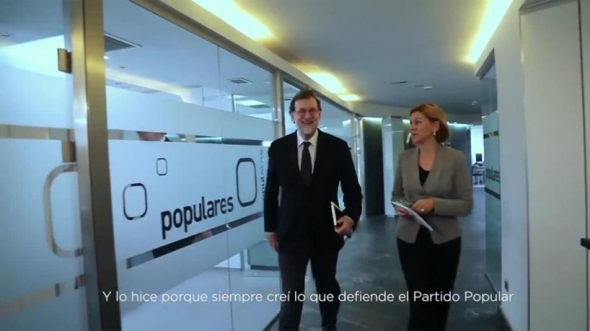 El presidente Mariano Rajoy ha anunciado en twitter el estreno de su videoblog.-/ PERIODICO