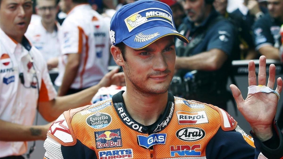 El piloto catalán de MotoGP Dani Pedrosa  /-ARCHIVO