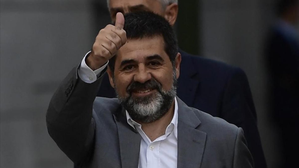 Jordi Sánchez, presidente de la ANC.-JAVIER SORIANO