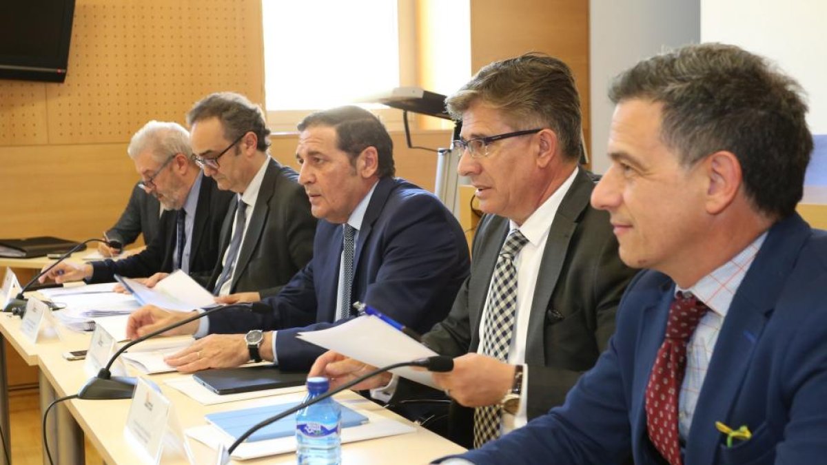 El consejero de Sanidad, Antonio Sáez, preside el Consejo Castellano y Leonés de Salud.-ICAL