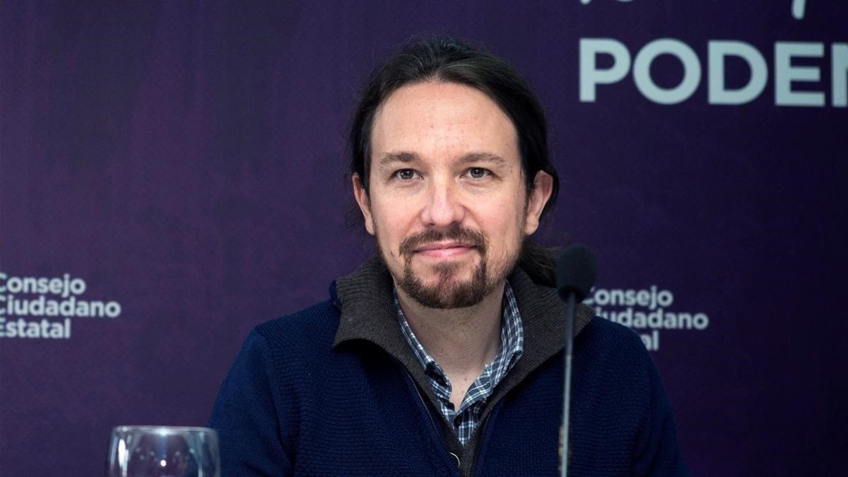 El secretario general de Podemos,  Pablo Iglesias.-EFE / LUCA PIERGIOVANNI
