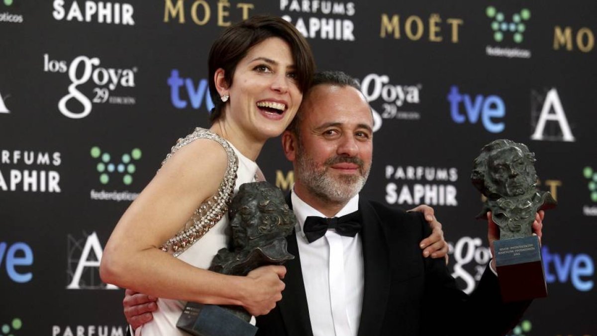 En la imagen, Barbara Lennie, ganadora en la categoría de Mejor Interpretacion Femenina Protagonista por 