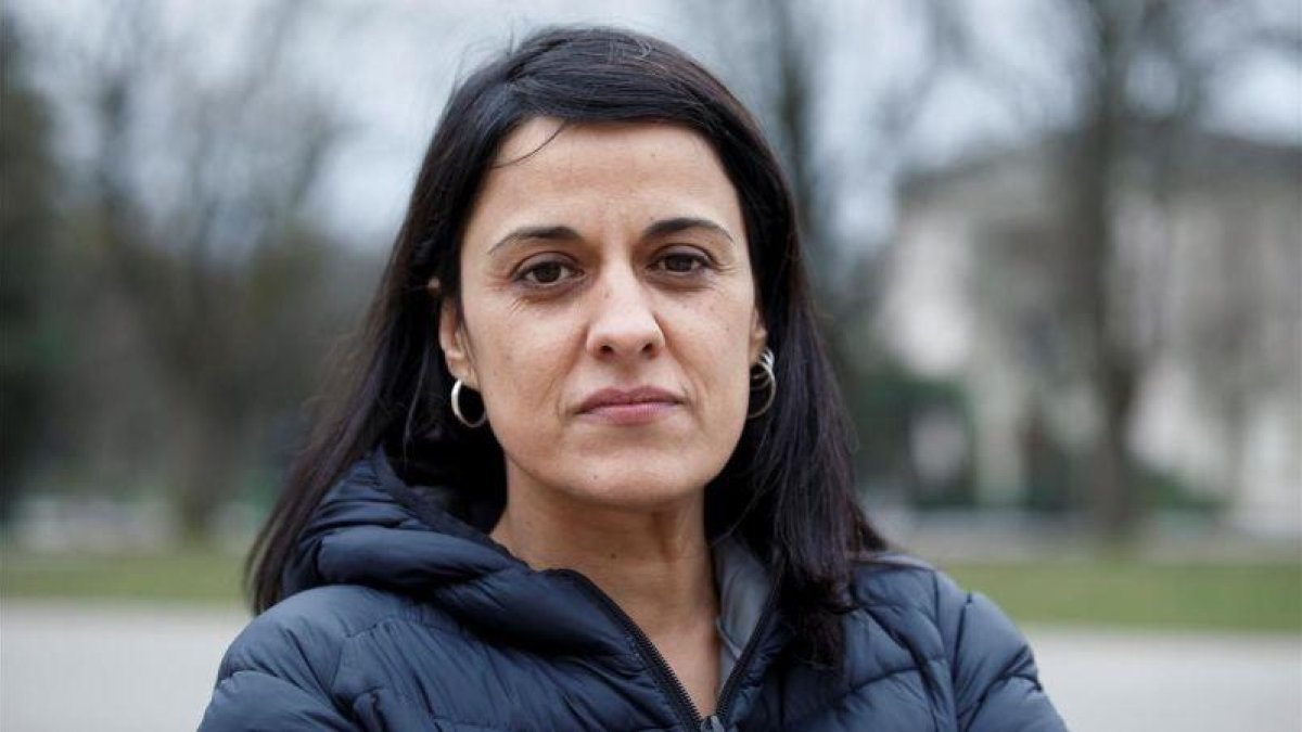Anna Gabriel, fotografiada en Ginebra.-SALVATORE DI NOLFI (EFE)