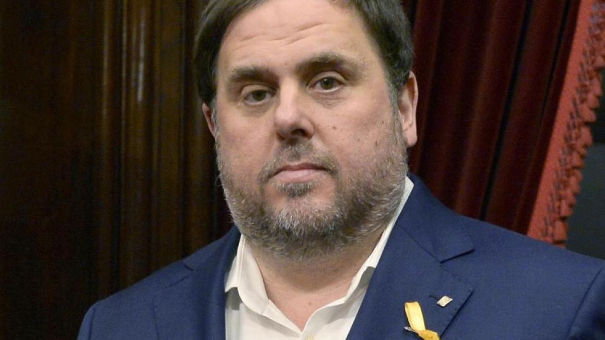 Oriol Junqueras, en una imagen tomada el pasado 26 de octubre.-/ JOSEP LAGO (AFP)