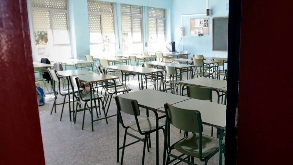 Aula en una imagen de archivo
