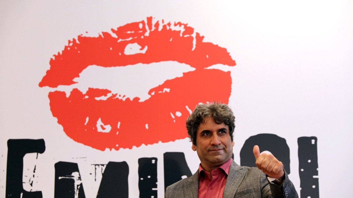 El cineasta iraní Ahmad Bahrami presenta su película de la Sección Oficial 'The Wasteland'. ICAL.