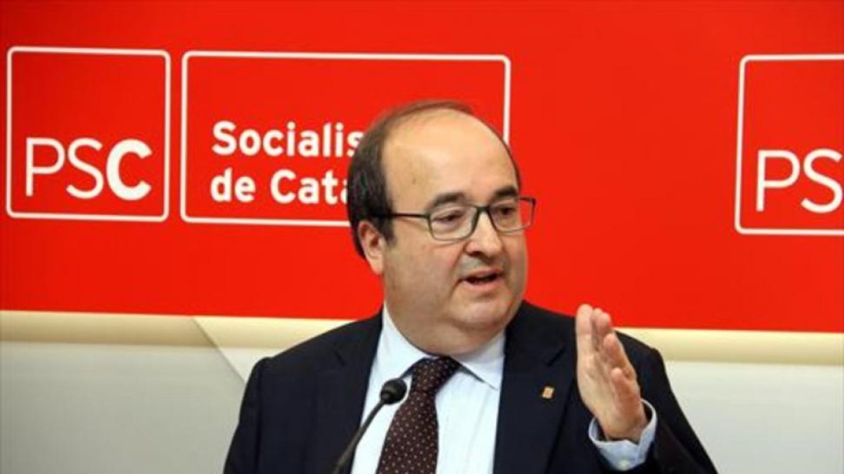 Miquel Iceta, líder del PSC-ACN