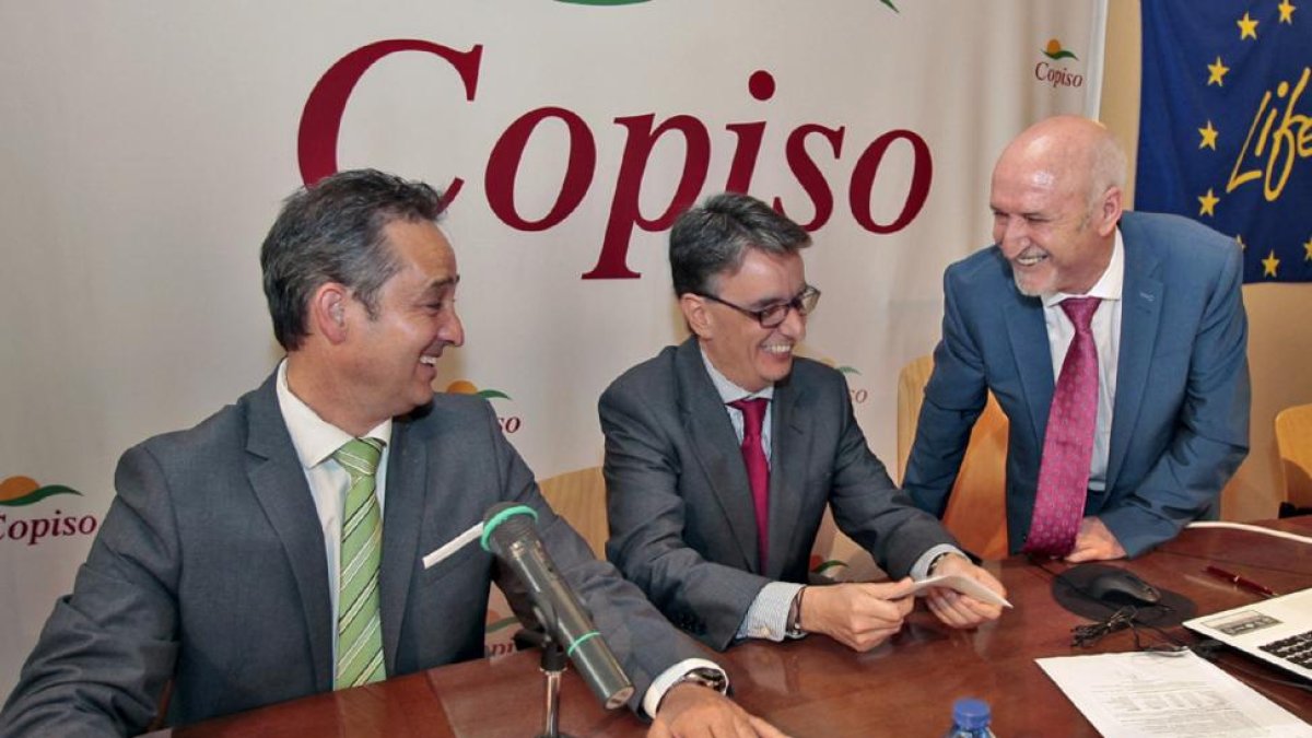 Francisco Javier Blanco, Jorge Morro y Andrés García.-MARIO TEJEDOR