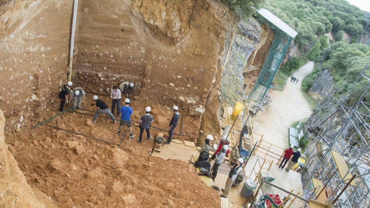 Un total de 70 arqueólogos inicia la primera fase de las excavaciones en la sierra de Atapuerca-ICAL