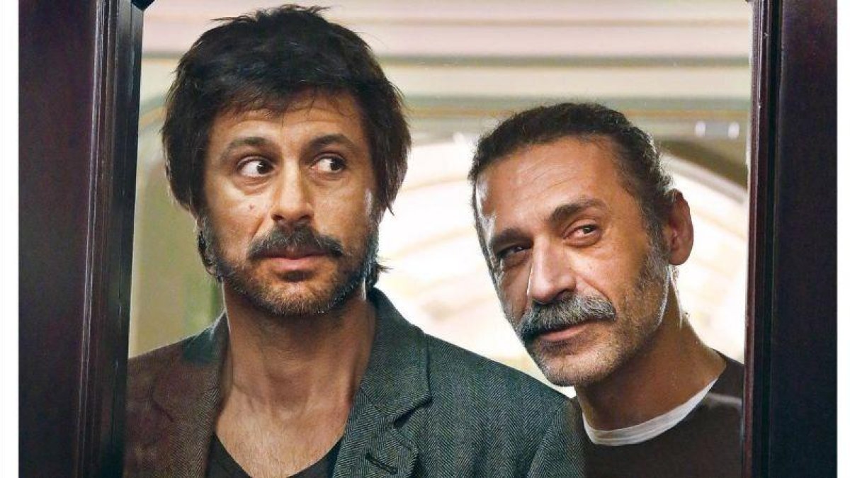 Hugo Silva y Nacho Fresneda, en la portada del Teletodo.-ÁLVARO MONGE