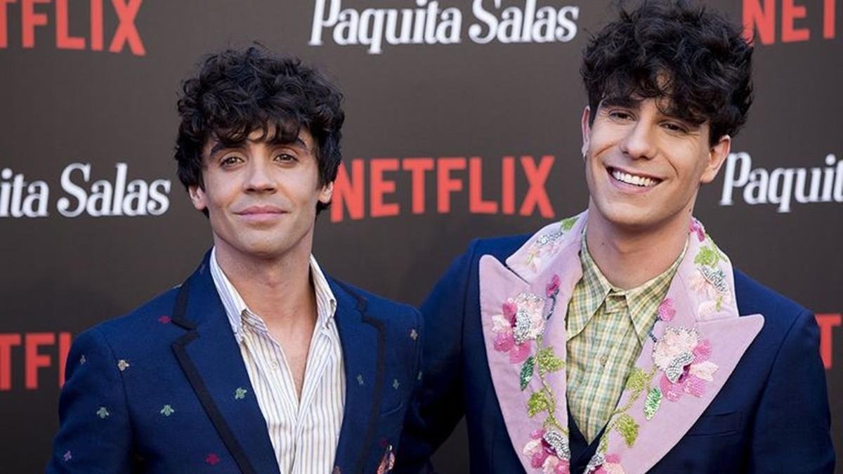 Los Javis en la premiere de Paquita Salas. /-PERIODICO
