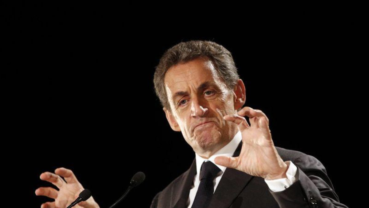 Nicolas Sarkozy.-CHRISTOPHE ENA / AP