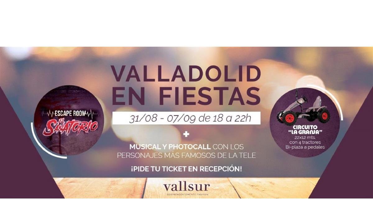 Cartel de las actividades.-VALLSUR
