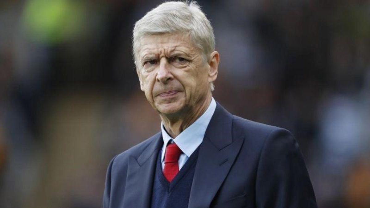 Arsène Wenger, en el partido que enfrentó al Arsenal con el Hull.-RUSSELL CHEYNE