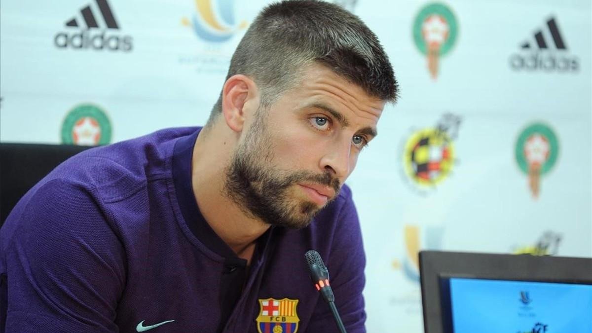 El azulgrana Gerard Piqué.-
