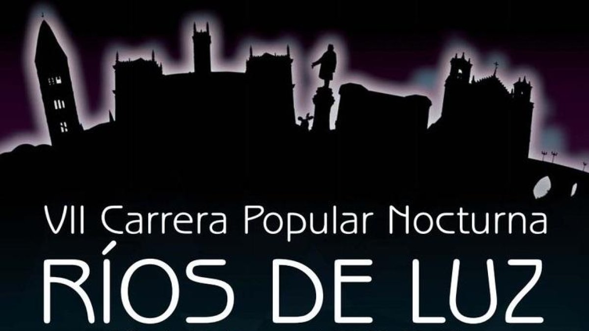 Cartel promocional de la carrera solidaria-@runvasport