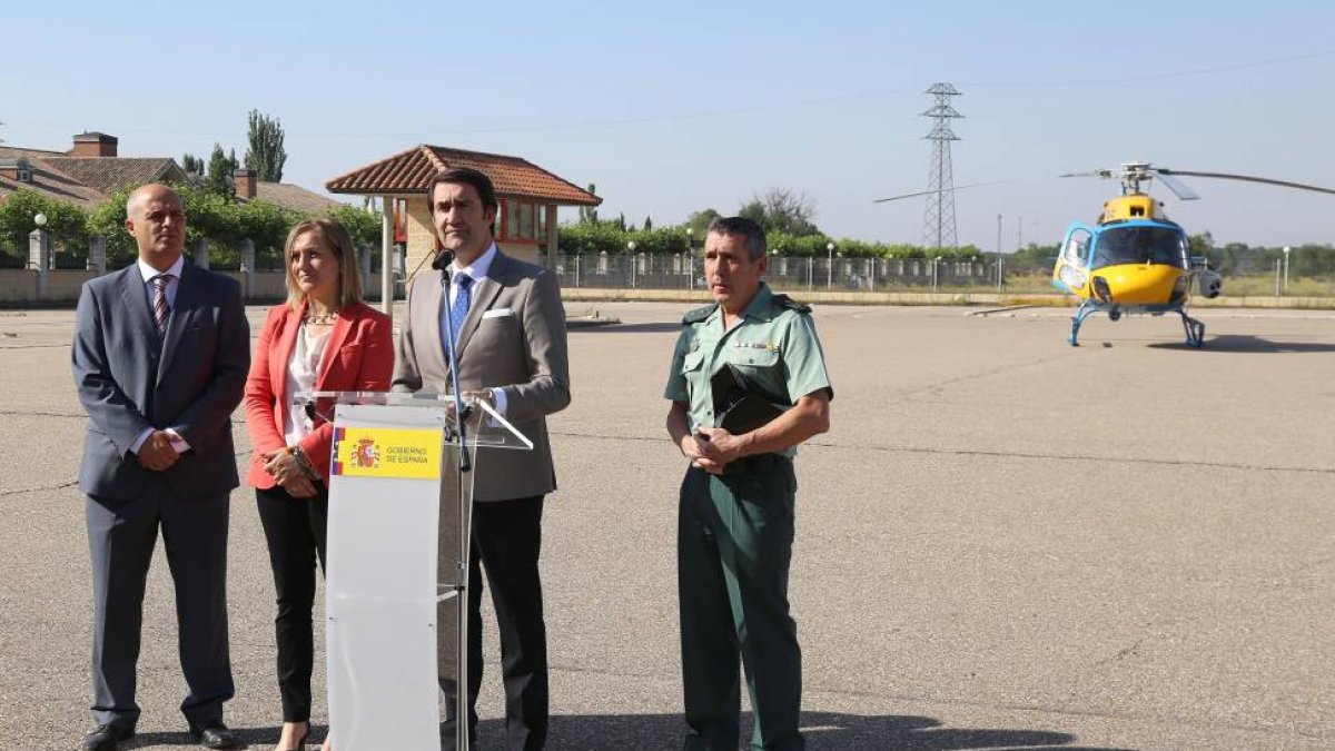 El delegado del Gobierno en Castilla y León, Juan Carlos Suárez-Quiñones.-ICAL