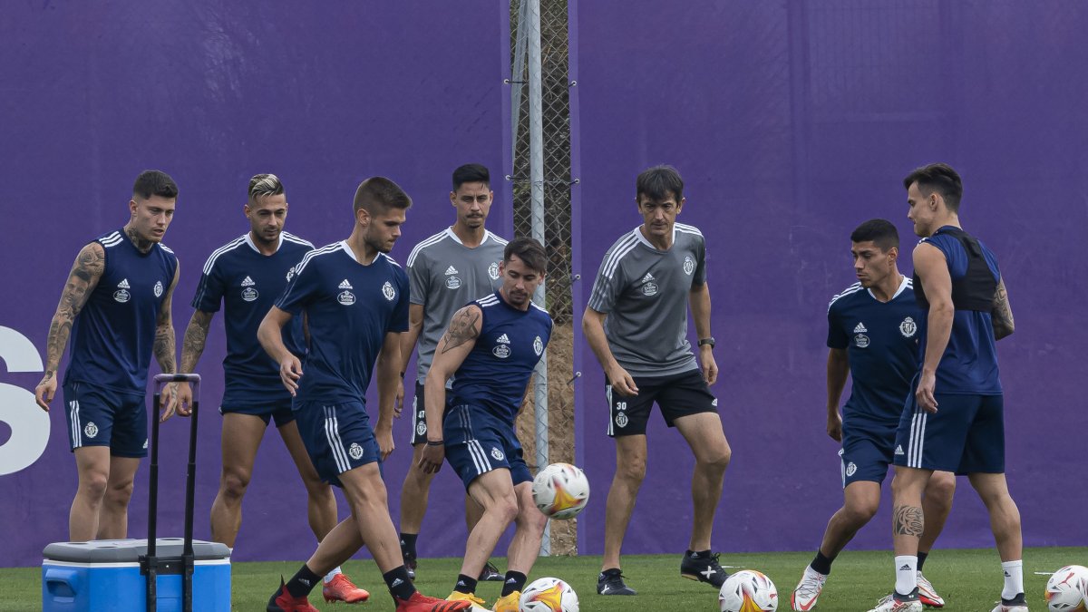VALLADOLID, 03/09/21. PHOTOGENIC. ENTRENAMIENTO DEL REAL VALLADOLID
