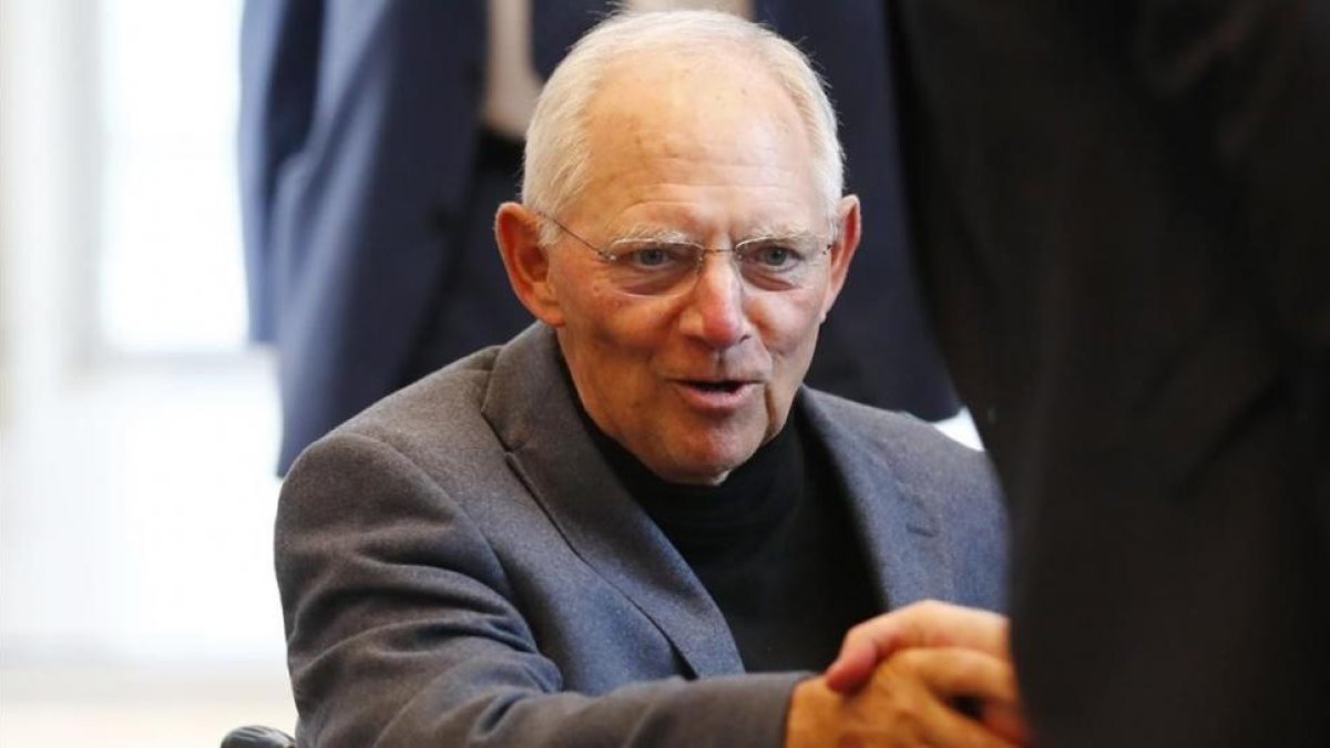 El ministro de Finanzas alemán, Wolfgang Schäuble.-REUTERS / FABRIZIO BENSCH