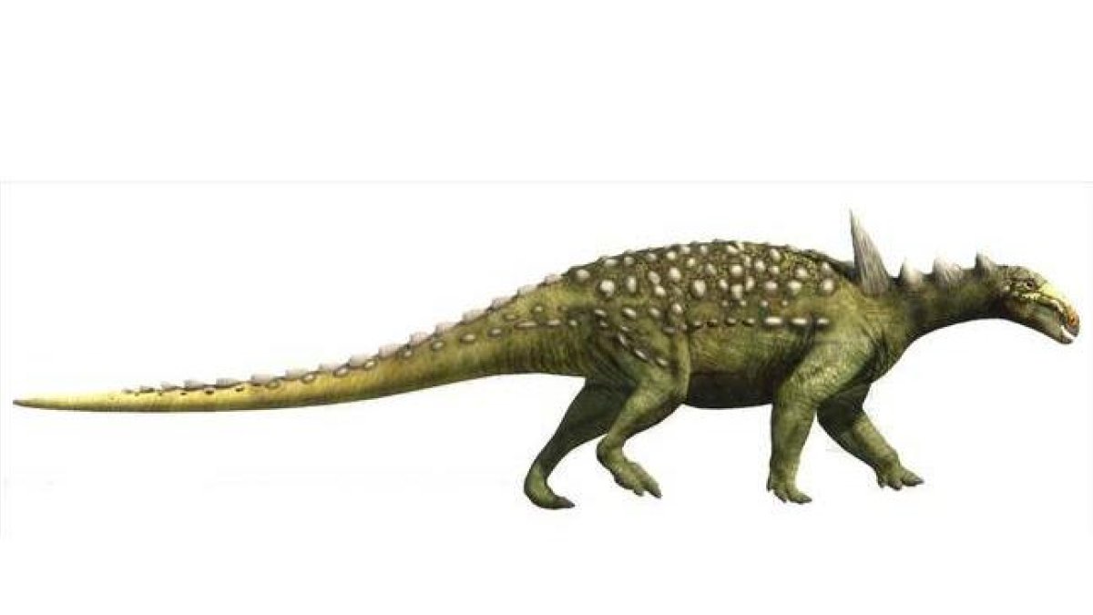 Reconstrucción artística de 'Struthiosaurius'.-