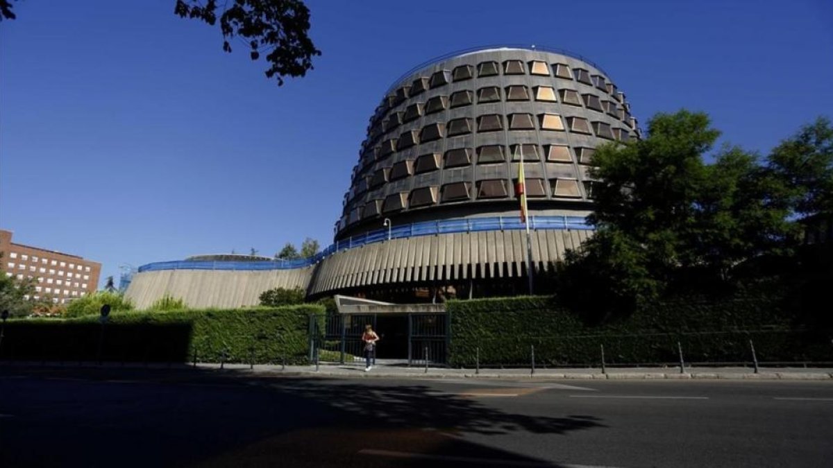 Fachada del Tribunal Constitucional.-AGUSTÍN CATALÁN